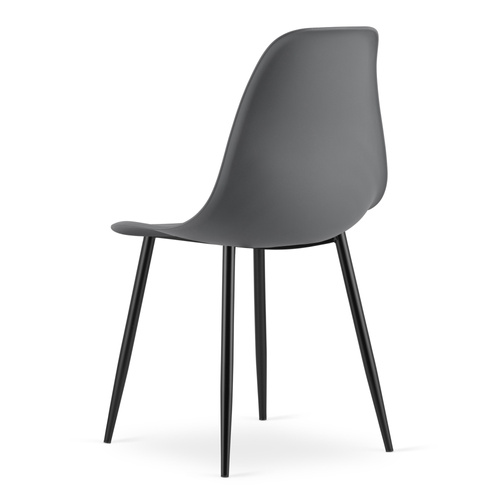 Krzesło WAT ciemnoszare / nogi czarne x 1
