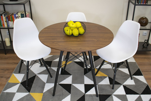 Stół TODI Okrągły 90cm - jesion