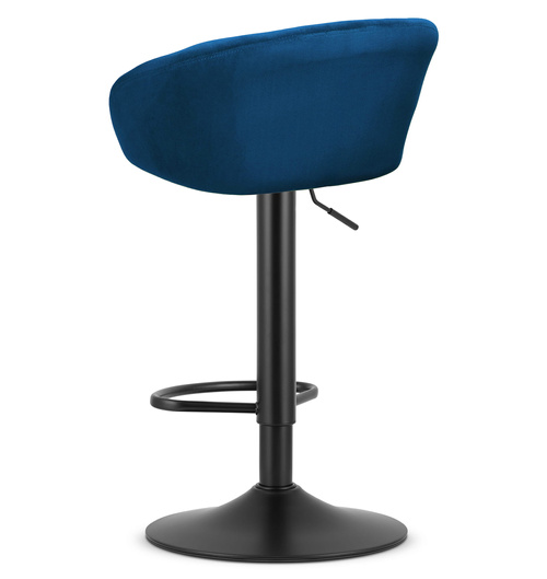 Hoker EAST - aksamit granatowy / baza czarna