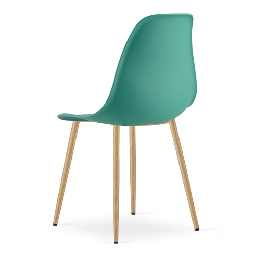 Krzesło WAT zielone / nogi naturalne x 1