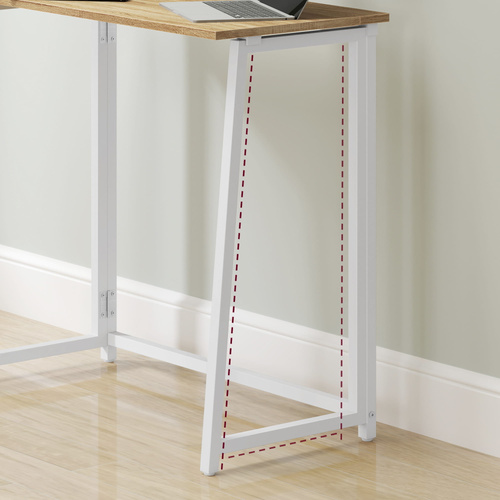 Biurko Komputerowe MAX 1.0 - sonoma / nogi białe