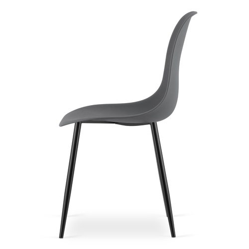 Krzesło WAT ciemnoszare / nogi czarne x 1