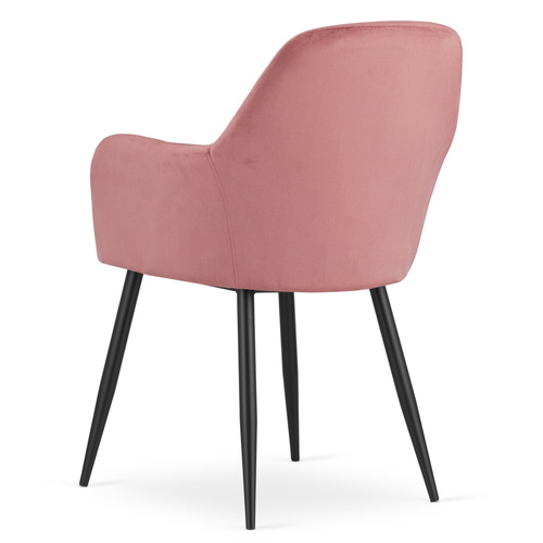 Krzesło DAKAR - róż aksamit x 1