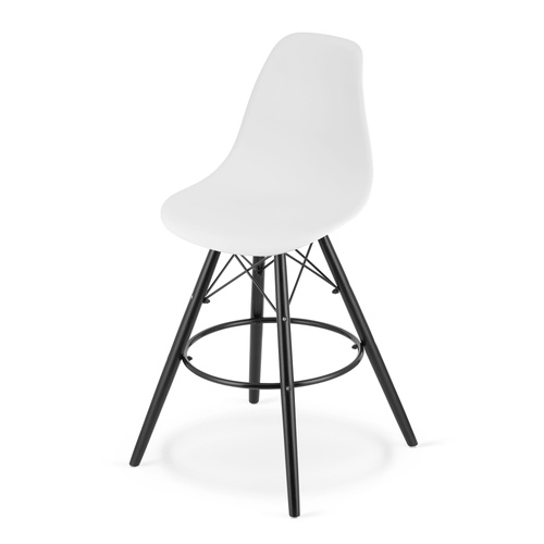 Hoker LAMAL biały / nogi czarne