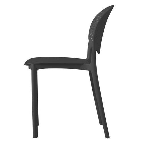 Krzesło LUMA - czarne x 2