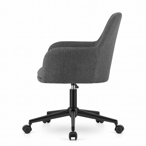 Fotel obrotowy NARNI - ciemnoszary materiał