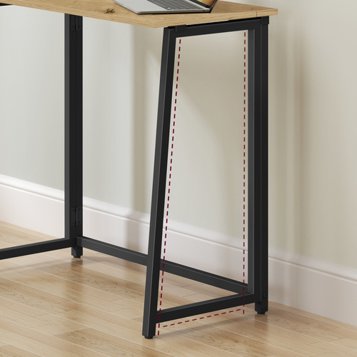 Biurko Komputerowe MAX 1.0 - artisan / nogi czarne