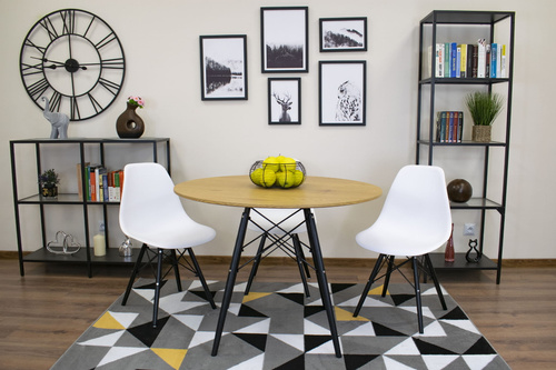 Stół TODI Okrągły 100cm - dąb