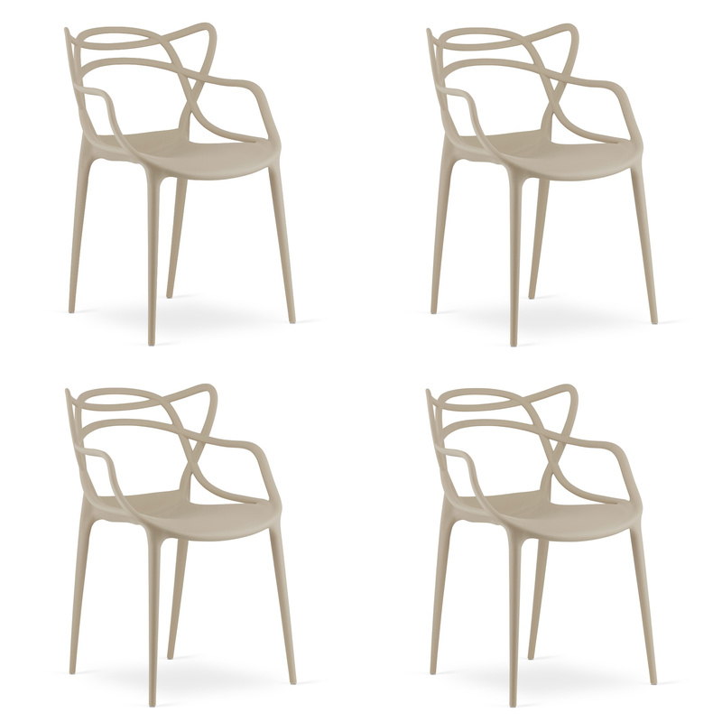 Krzesło KATO - beż x 4