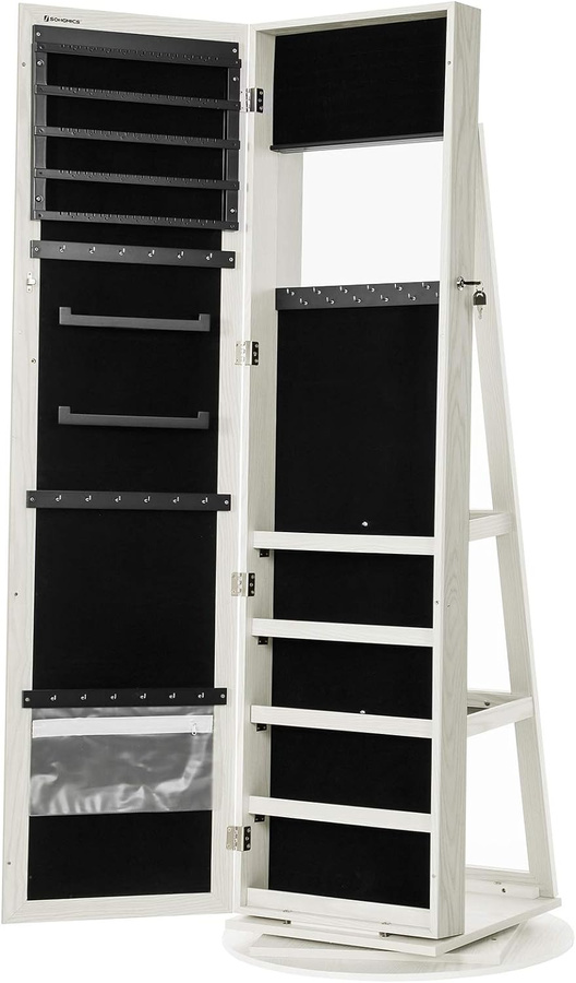 Szafka z lustrem na biżuterię - JBC62W