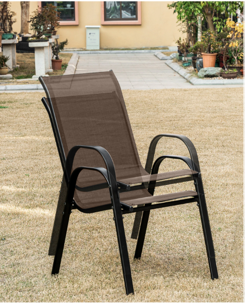 Krzesło SOFIA - brązowe x 2