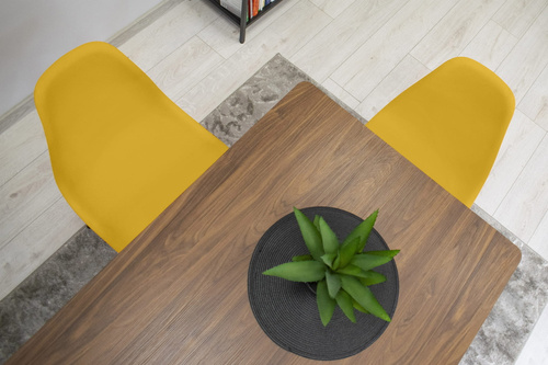 Krzesło OSAKA musztarda / nogi czarne x 3