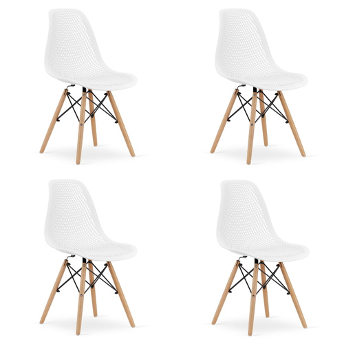 Krzesło MARO - białe x 4