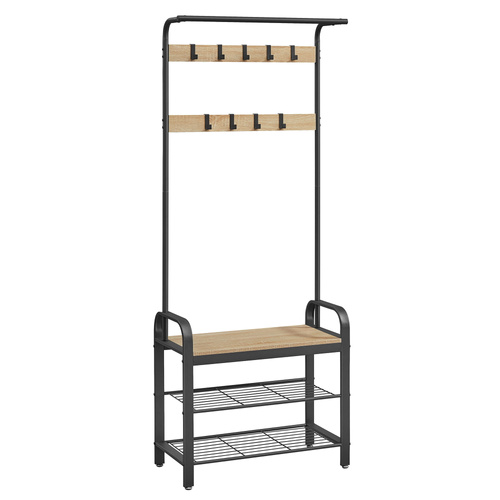 Wieszak Stojak na Ubrania - sonoma - HSR040B11