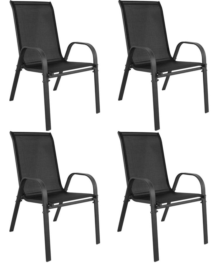 Krzesło SOFIA - czarne x 4