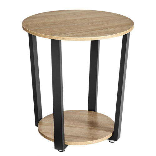 Stolik Okrągły - sonoma - LET057B11