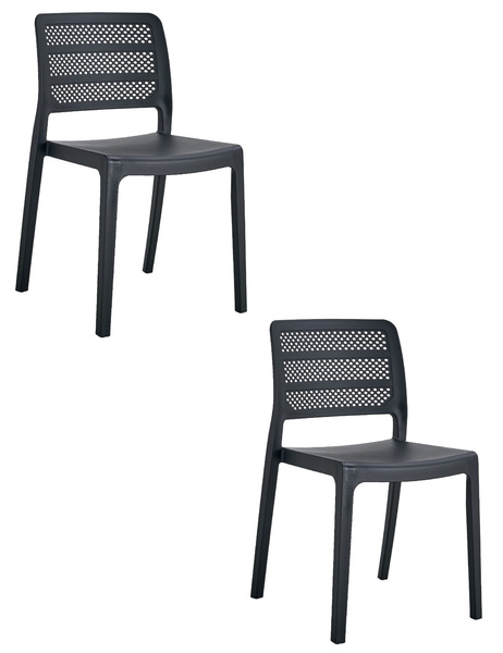 Krzesło PAGI - czarne x 2
