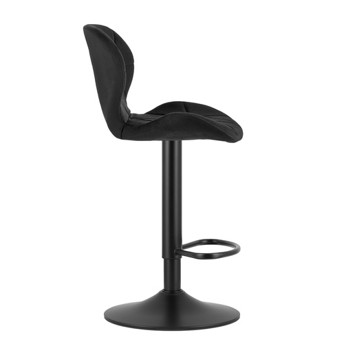 Hoker WEST - aksamit czarny / baza czarna x 2