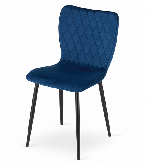 Krzesło FOX - granat aksamit x 3