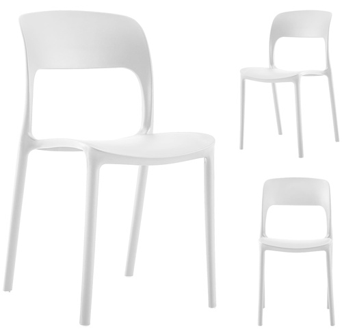 Krzesło IPOS - białe x 2