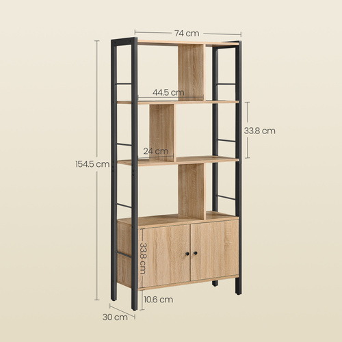 Regał - sonoma - LBC022B11