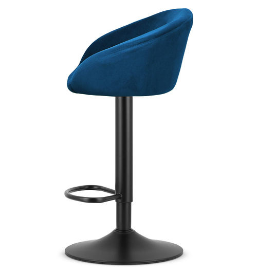 Hoker EAST - aksamit granatowy / baza czarna