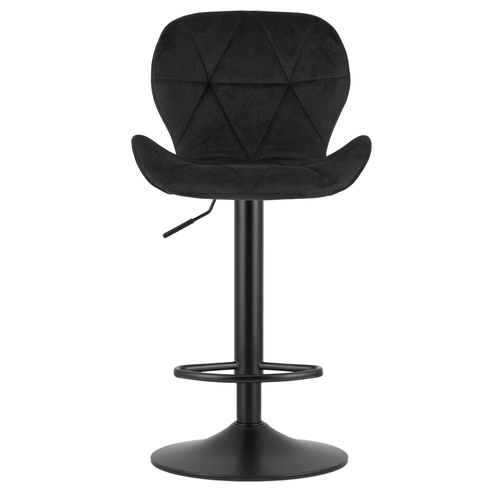 Hoker WEST - aksamit czarny / baza czarna x 2