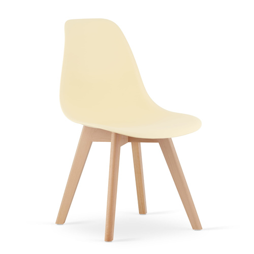 Krzesło KITO - kremowe x 2