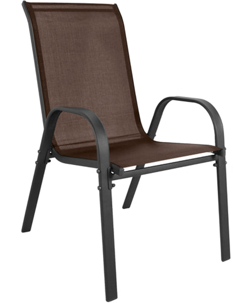 Krzesło SOFIA - brązowe x 2