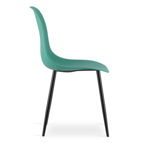 Krzesło WAT zielone / nogi czarne x 1