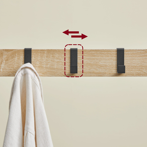 Wieszak Stojak na Ubrania - sonoma - HSR040B11