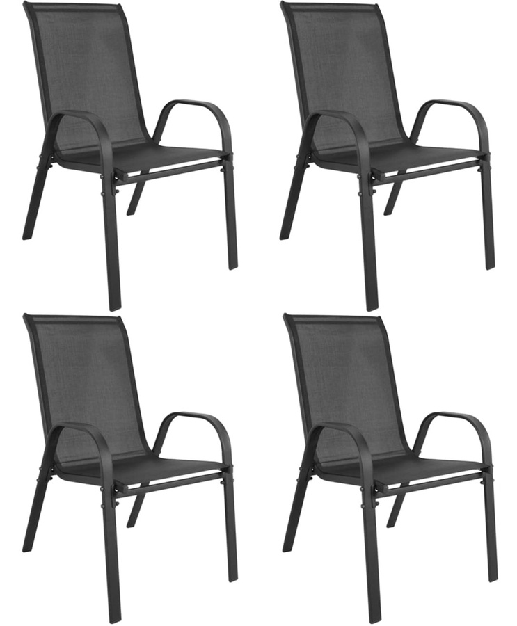 Krzesło SOFIA - ciemny szary x 4