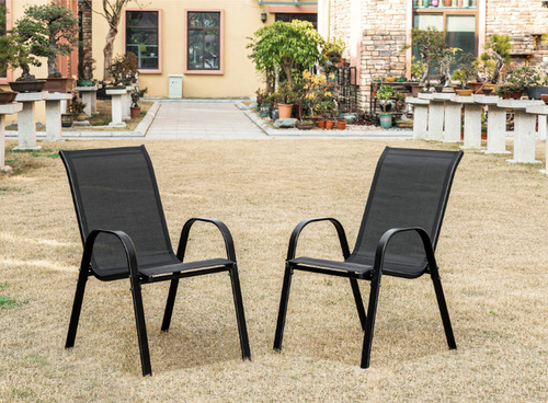 Stół kwadrat ISLAND 70cm + 4x Krzesło SOFIA czarne