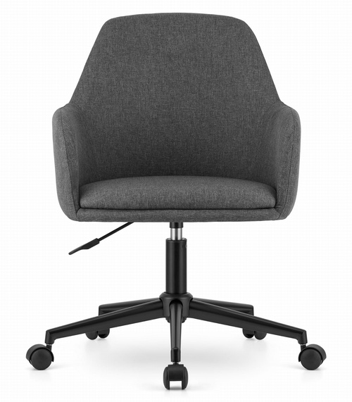 Fotel obrotowy NARNI - ciemnoszary materiał