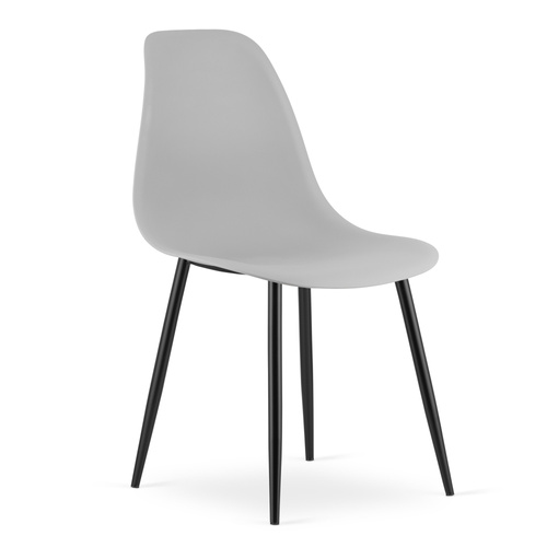 Krzesło WAT szare / nogi czarne x 4