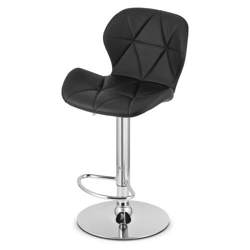 Hoker WEST - ekoskóra czarny / baza chrom