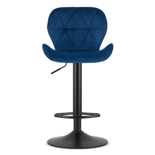 Hoker WEST - aksamit granatowy / baza czarna x 2