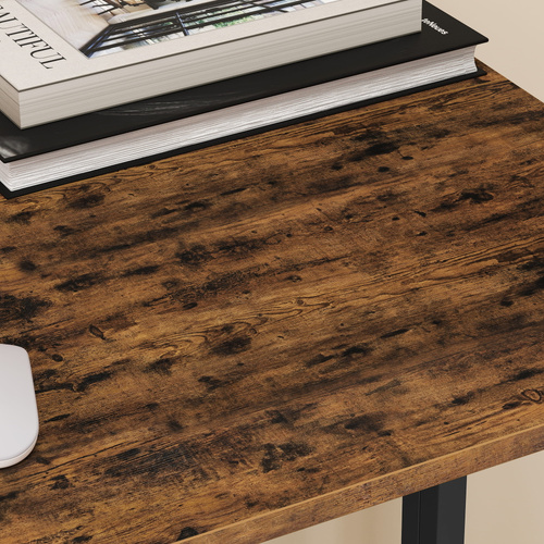 Biurko Komputerowe MAX 1.0 - rustykalne / nogi czarne