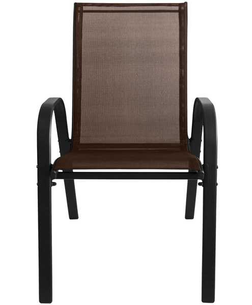 Krzesło SOFIA - brązowe x 4