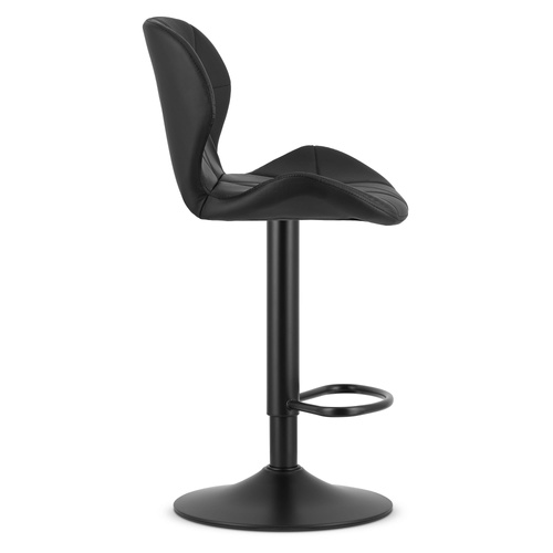 Hoker WEST - ekoskóra czarny / baza czarna x 2