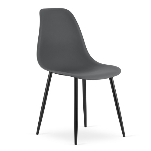 Krzesło WAT ciemnoszare / nogi czarne x 1