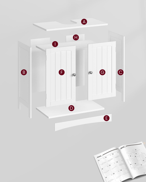 Szafka Łazienkowa - BBC01WT