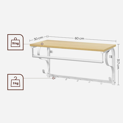 Półka z Wieszakami - LCR11WY