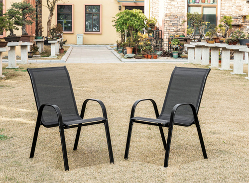 Stół kwadrat ISLAND 70cm + 4x Krzesło SOFIA ciemny szary