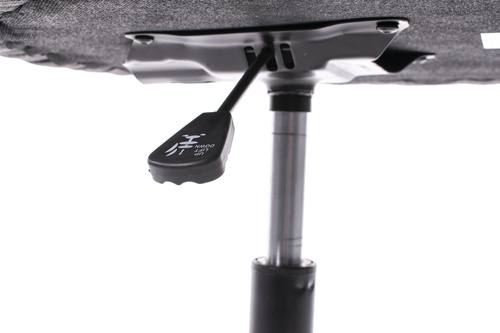 Fotel obrotowy NARNI - ciemnoszary materiał