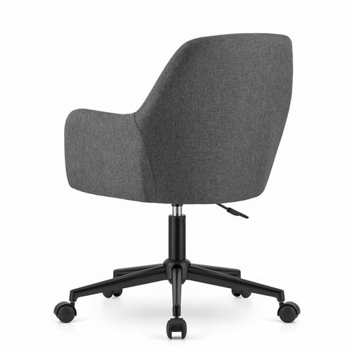 Fotel obrotowy NARNI - ciemnoszary materiał