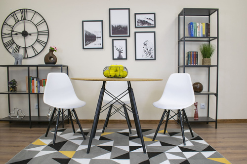 Stół TODI Okrągły 100cm - dąb