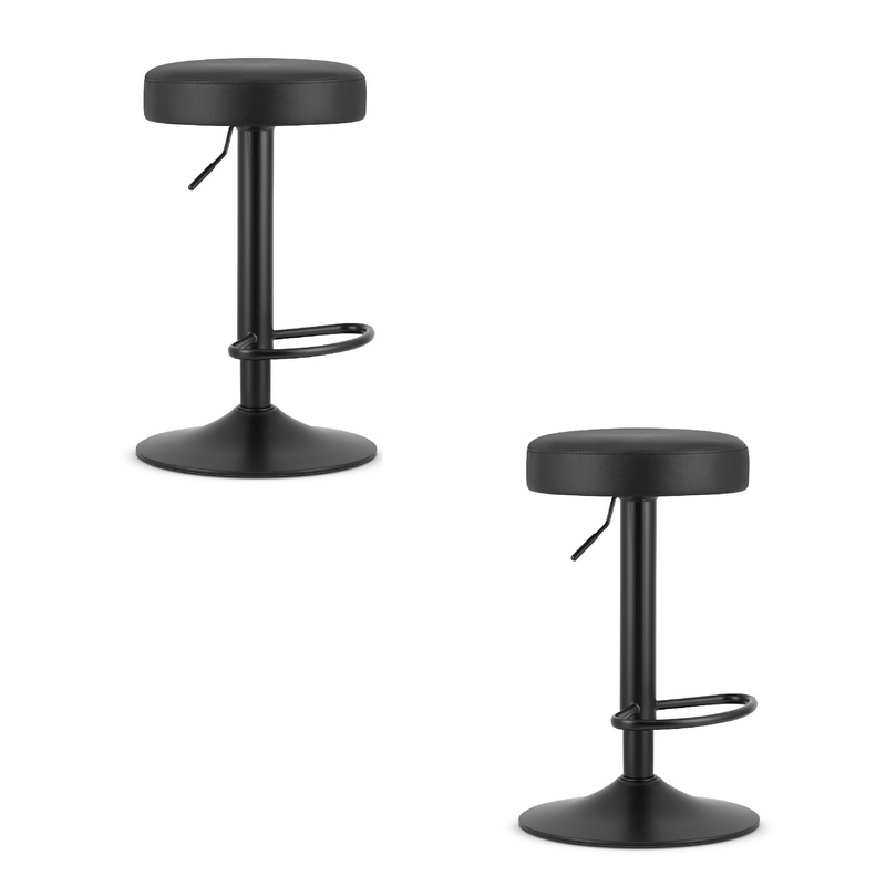 Hoker ROJST - ekoskóra czarny / baza czarna x 2