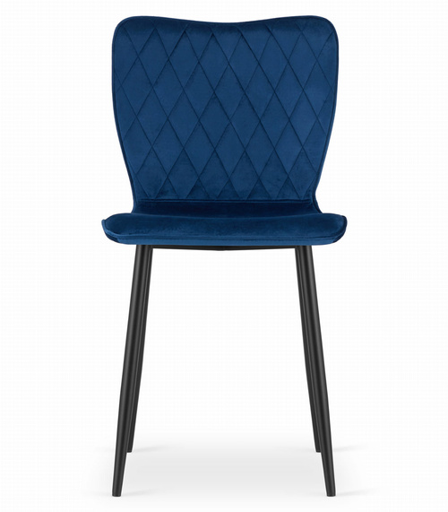Krzesło FOX - granat aksamit x 3