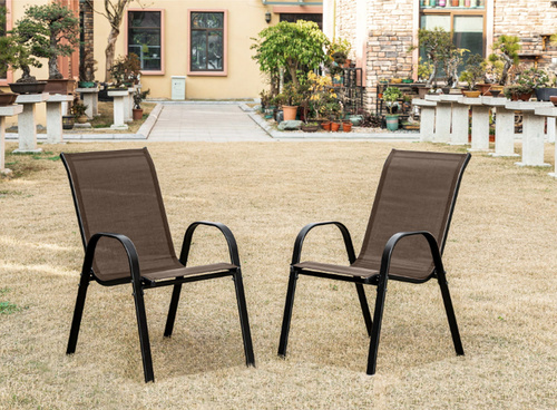 Krzesło SOFIA - brązowe x 4